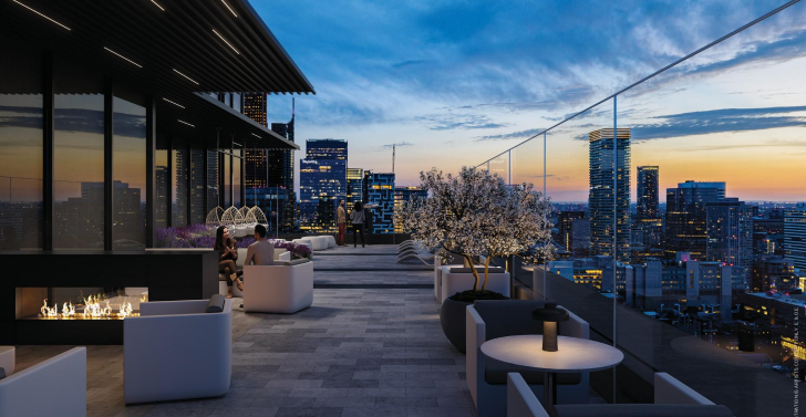 Exterior photo of Celeste Condominiums
