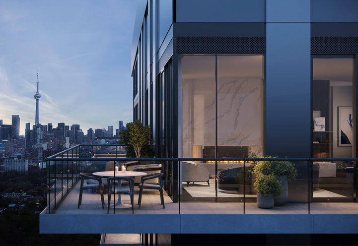 Foret Condos Exterior View of Towers
