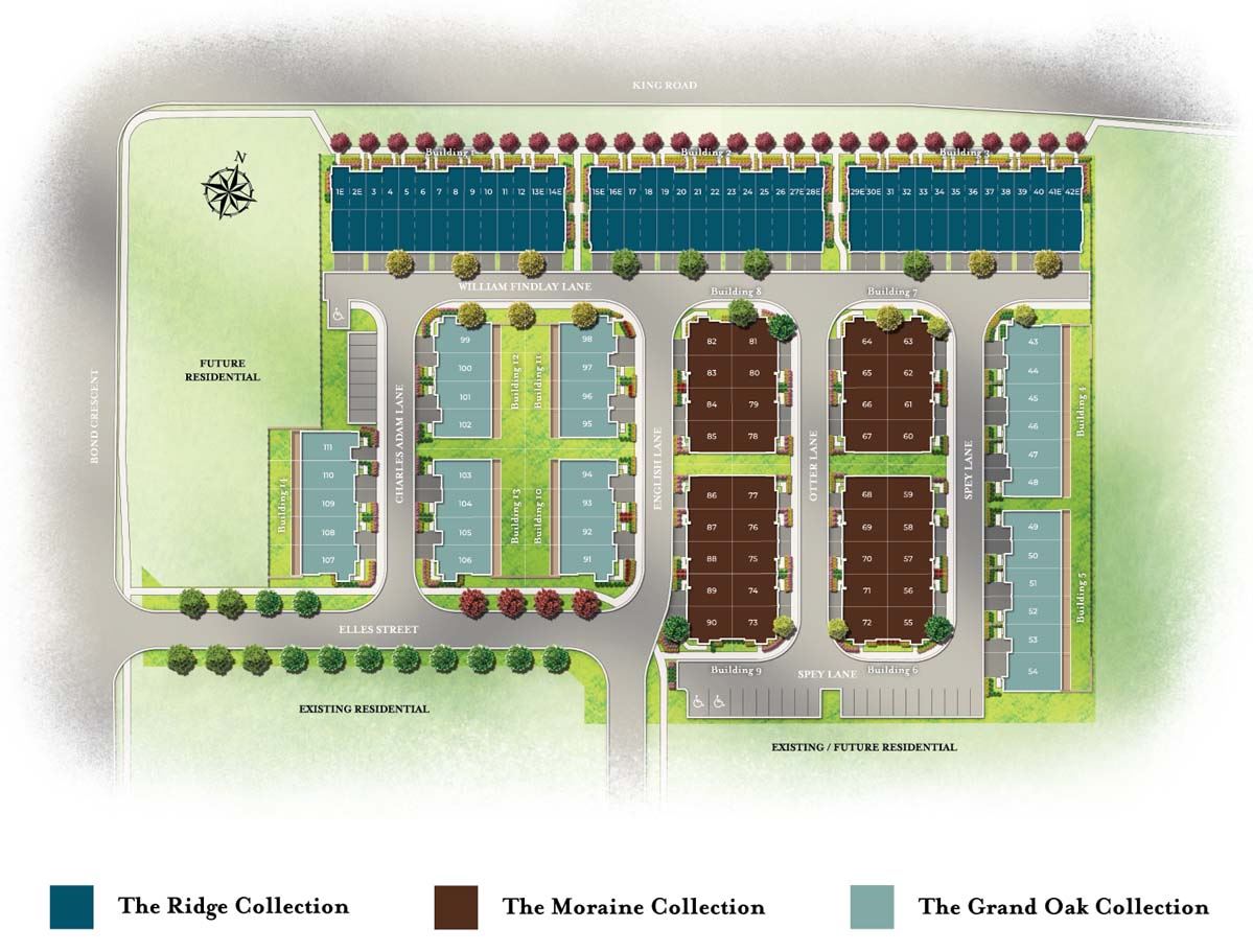 Construction photo of Twelve Oaks Towns
