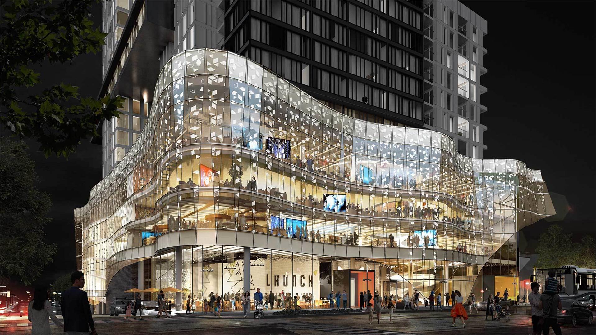Exterior photo of Strata Condos