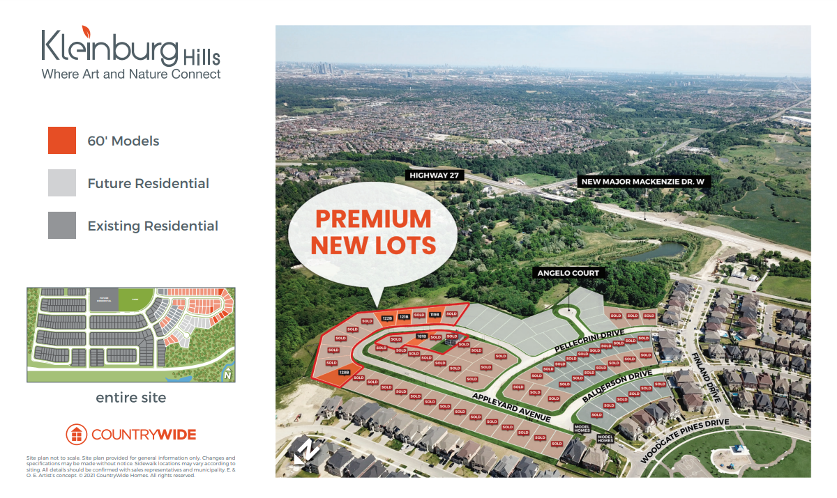 Construction photo of Kleinburg Hills