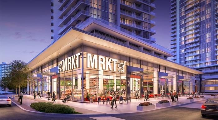 Exterior photo of Southport Square Condos