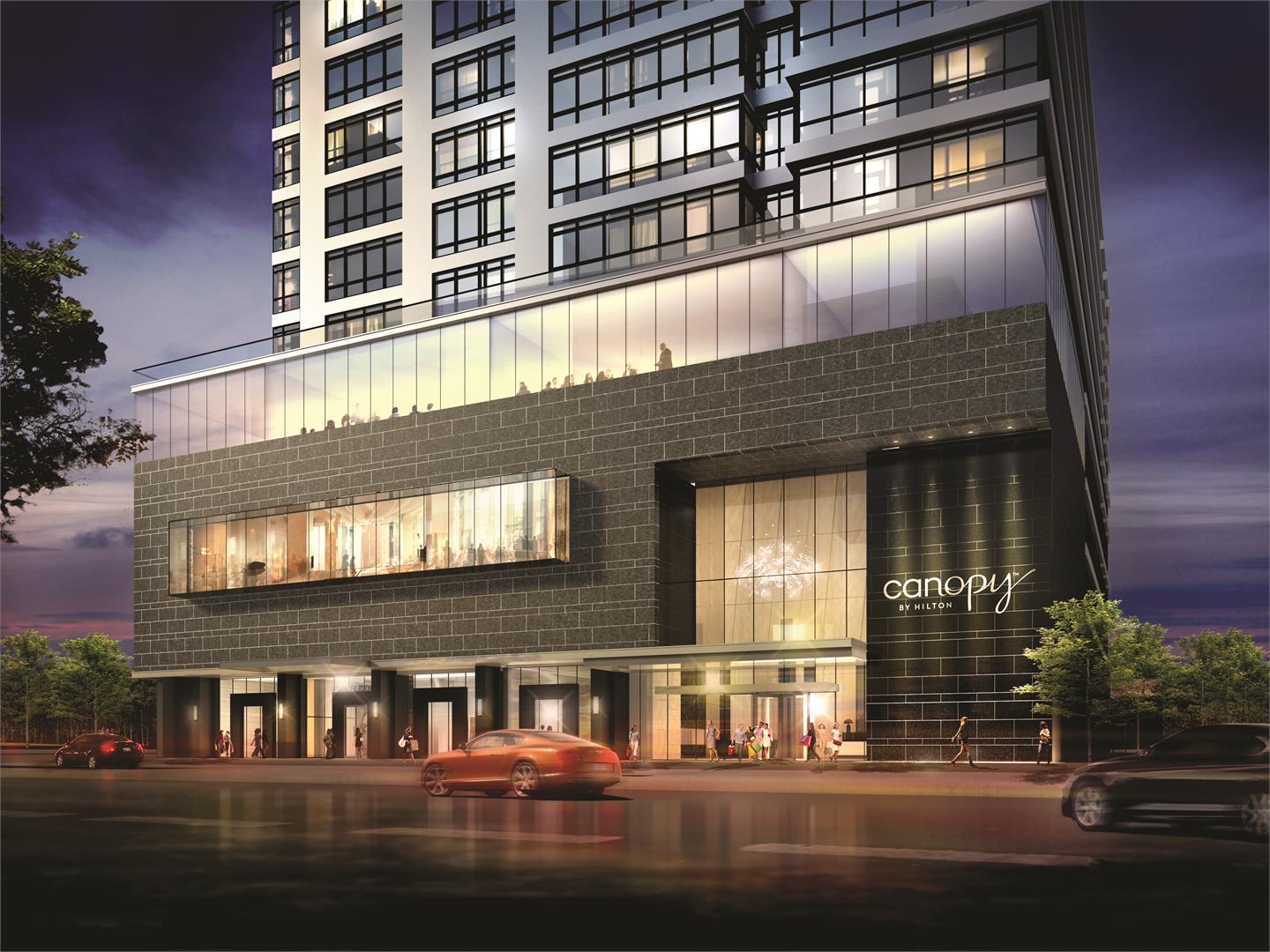 Exterior photo of The Rosedale on Bloor Condos
