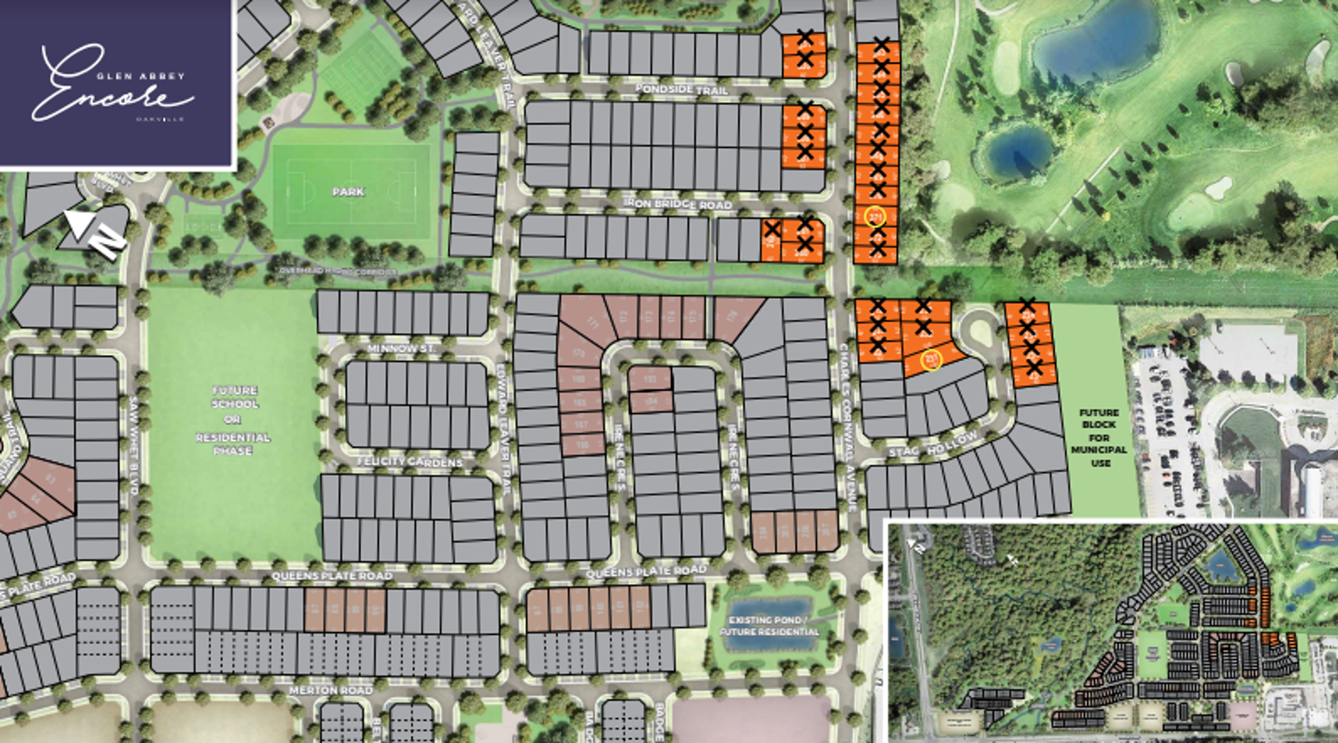 Construction photo of Glen Abbey Encore Phase 3