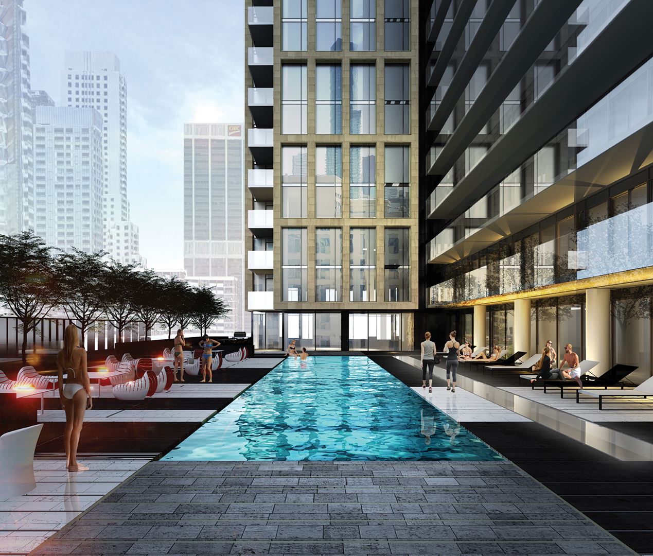Exterior photo of The Gloucester on Yonge