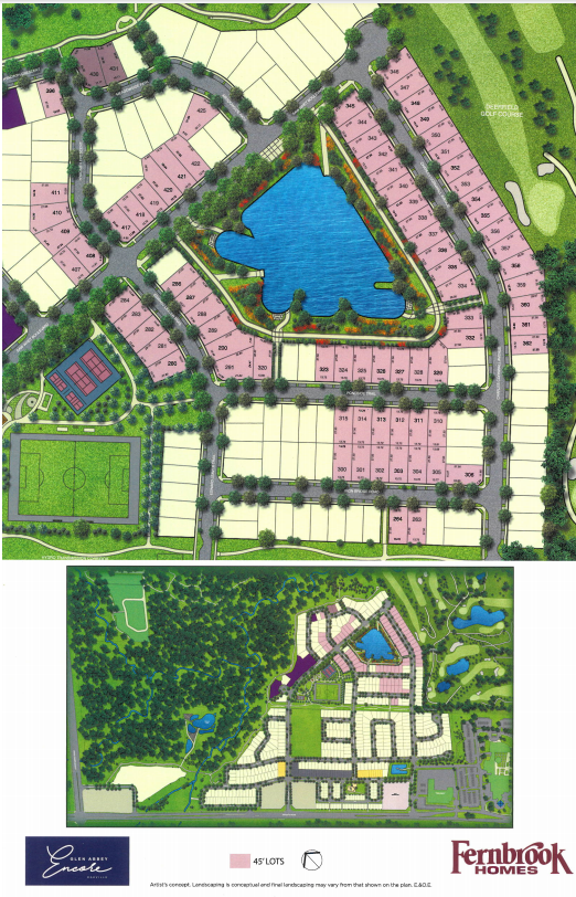 Construction photo of Glen Abbey Encore