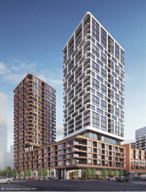 Exterior photo of Gallery Towers