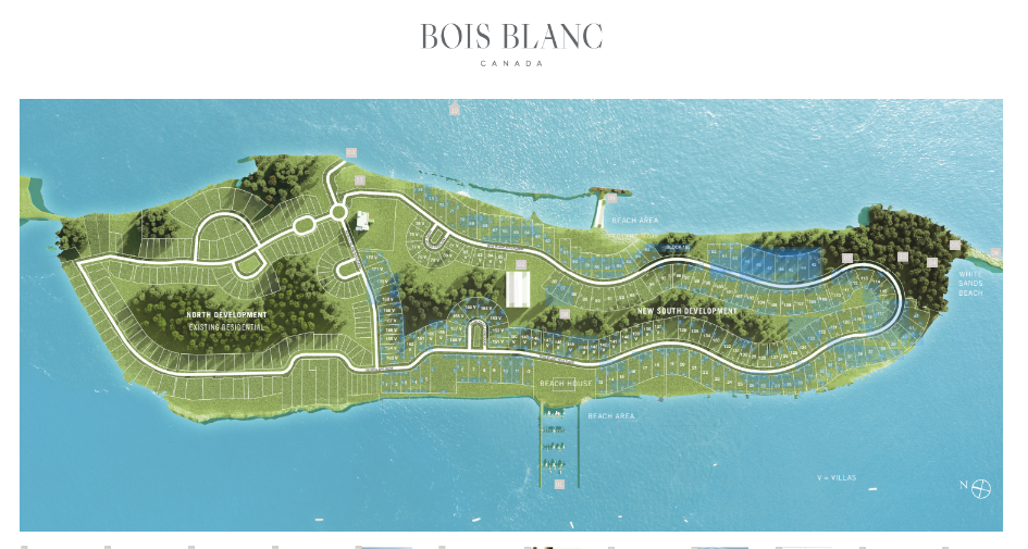 Construction photo of Bois Blanc Canada