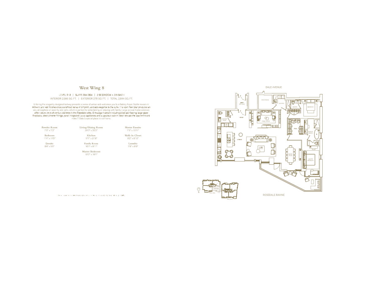 Floor plan of 304