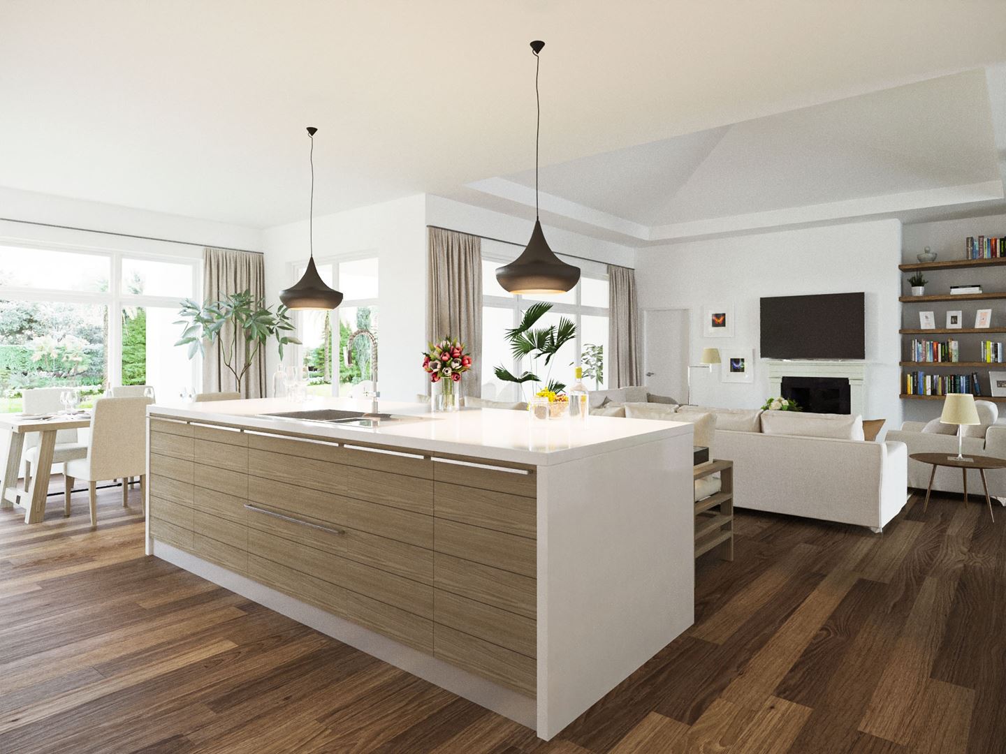 Interior photo of Bois Blanc Canada