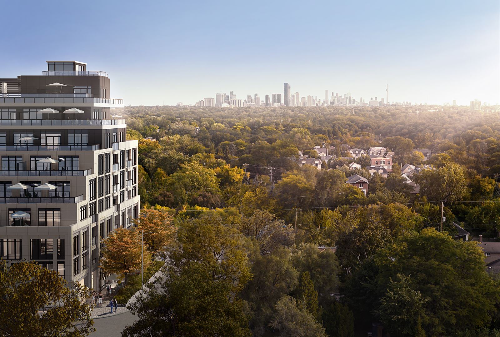 Exterior photo of Addington Park Condominiums