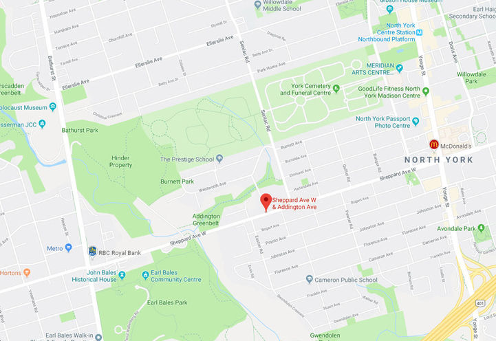 Future Location of Addington Park Condos