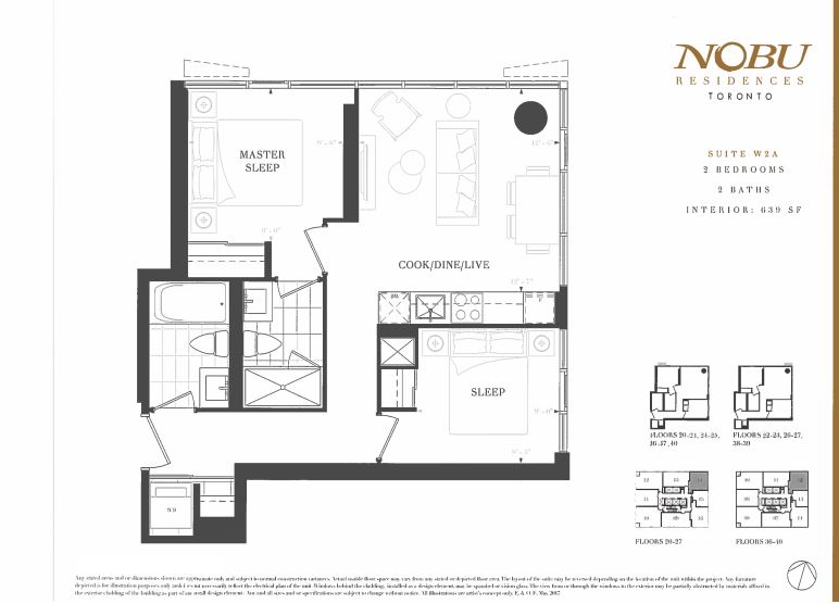 Floor plan of W2A