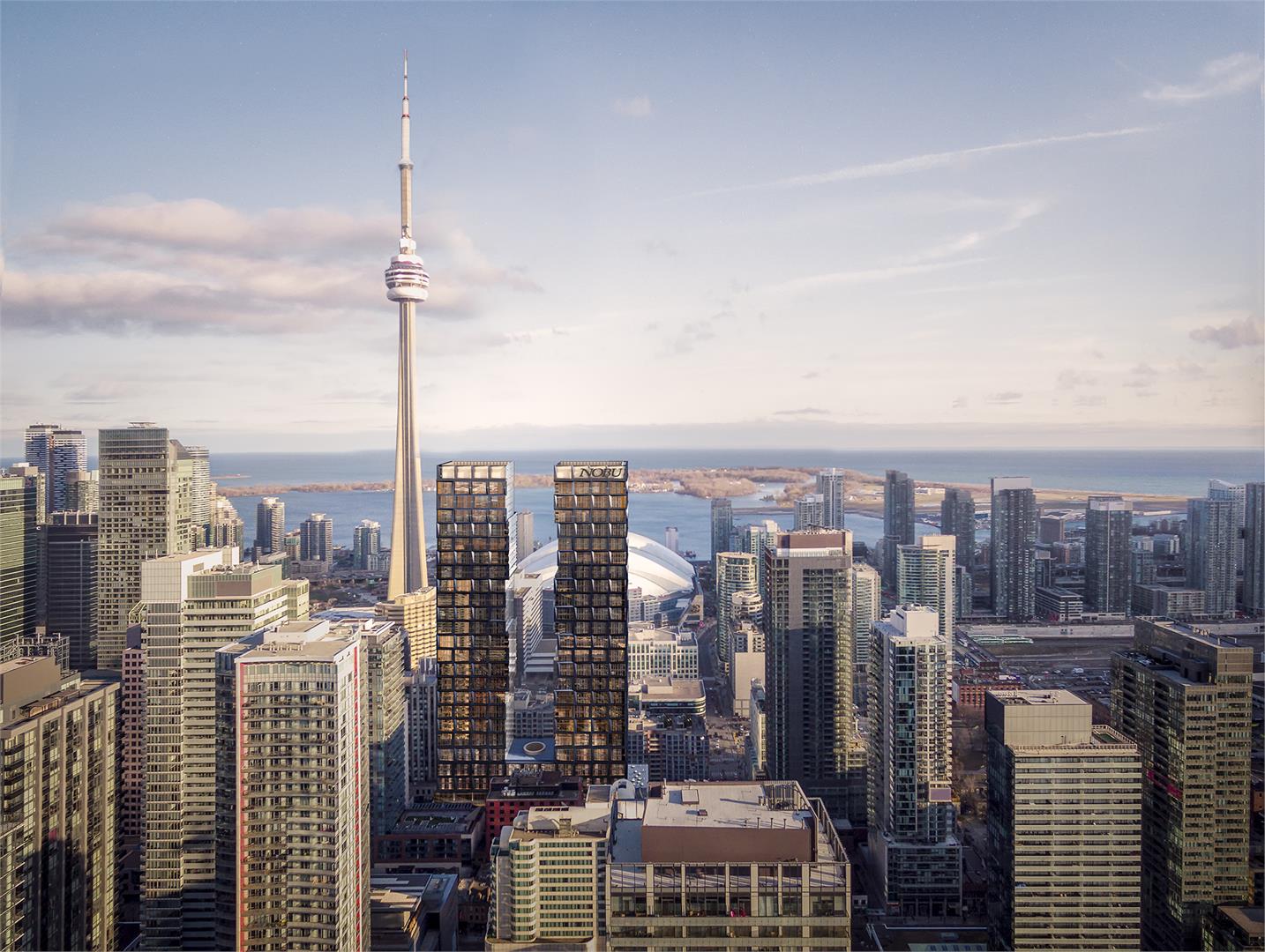 Exterior photo of Nobu Residences Toronto