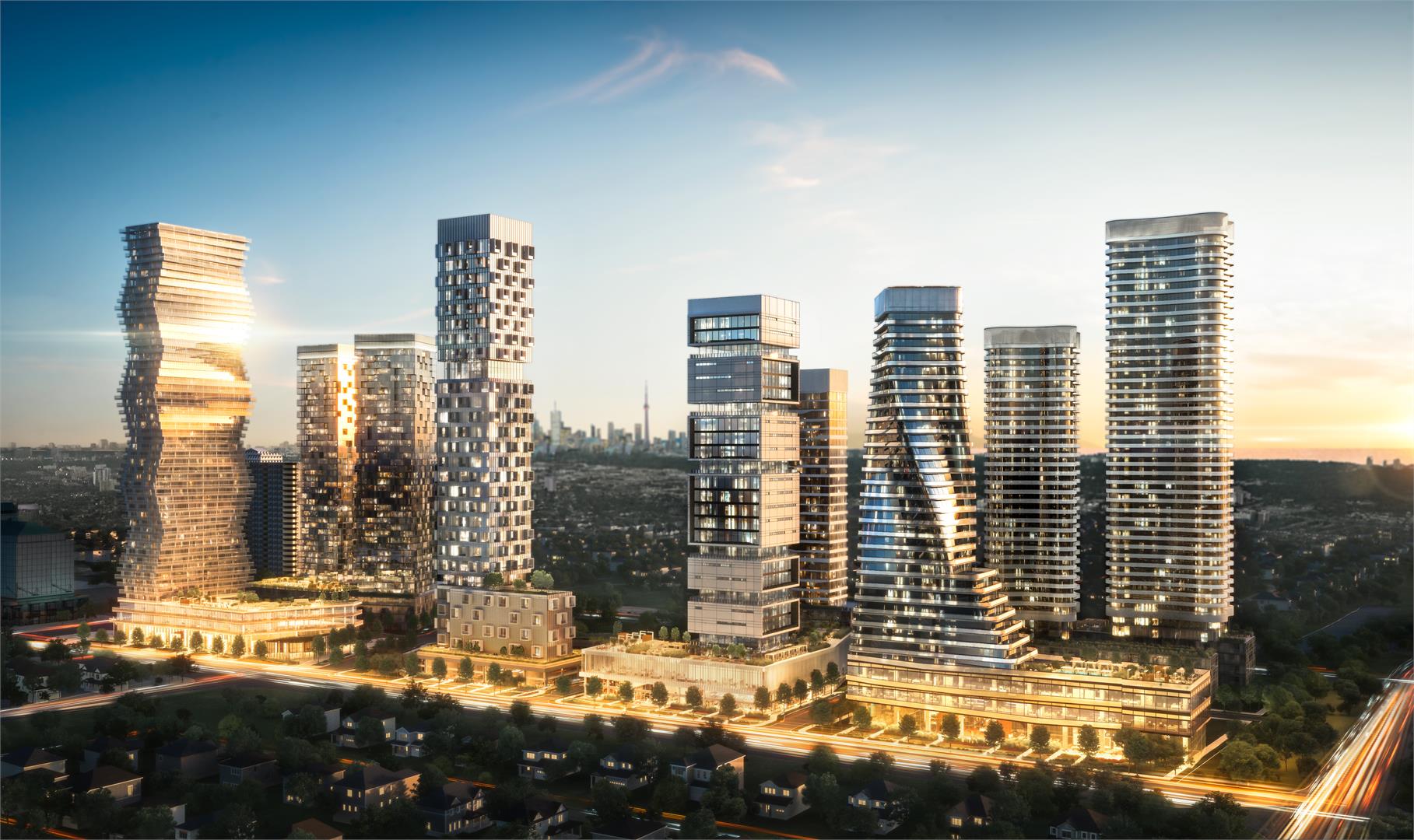 Exterior photo of M City Condos Phase 1