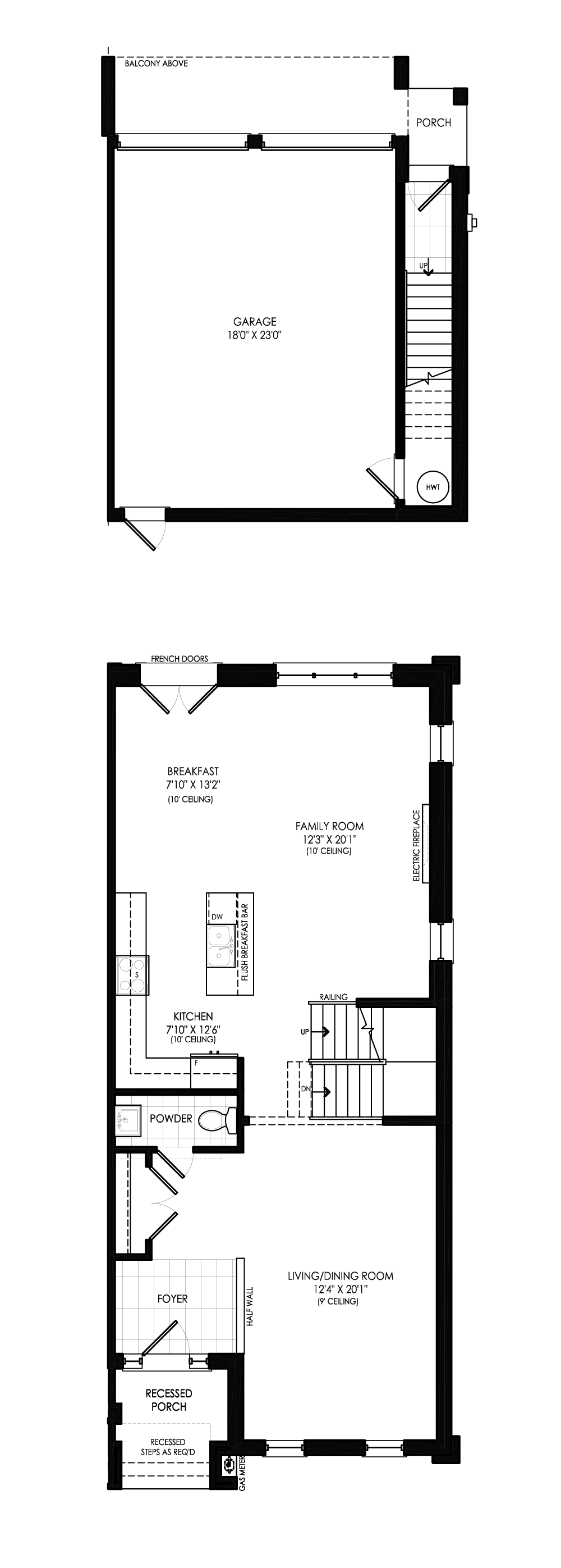 Floor plan of Gravity