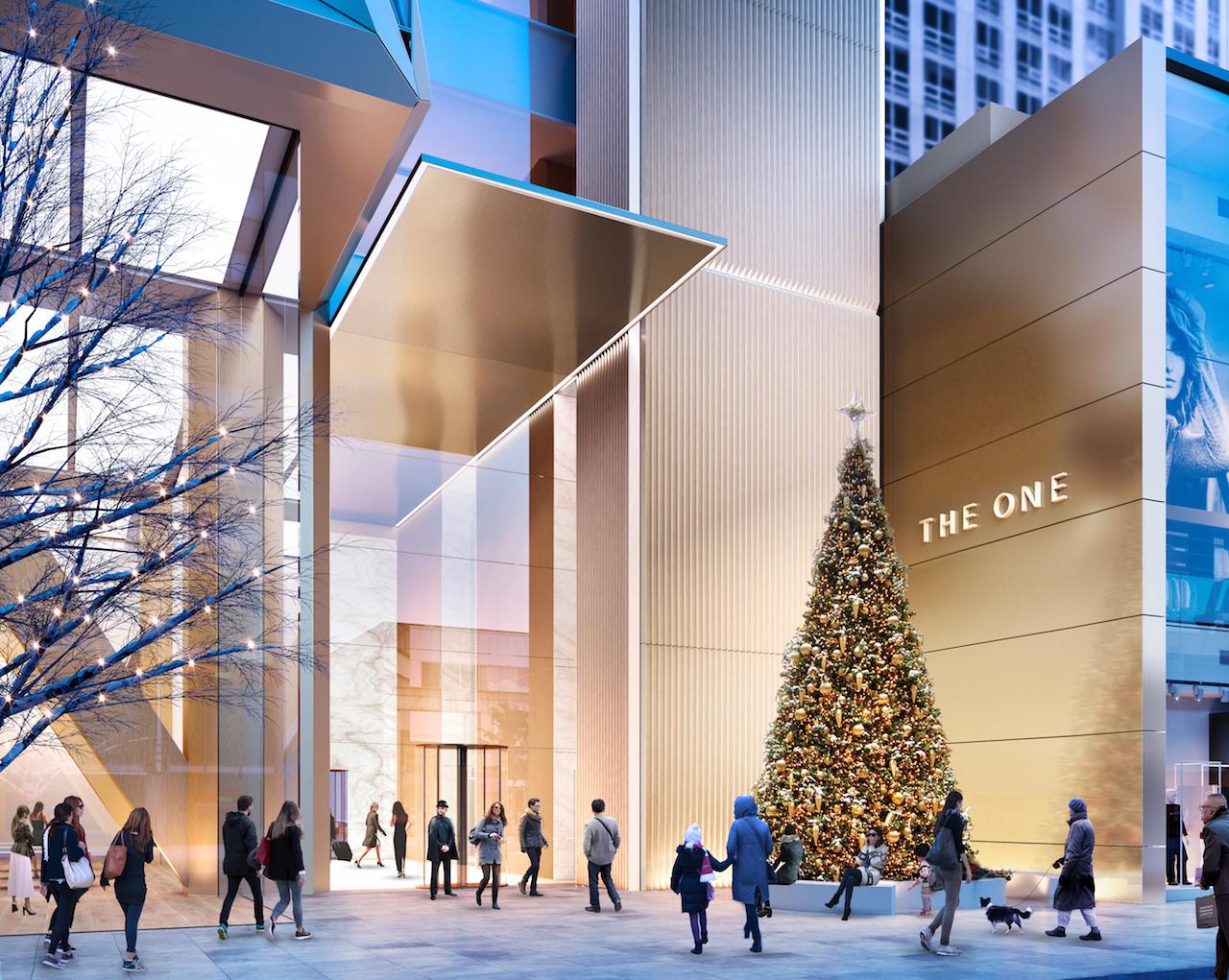 Looking west to The One, 94-storey version by Foster + Partners and Core Architects for Mizrahi Developments