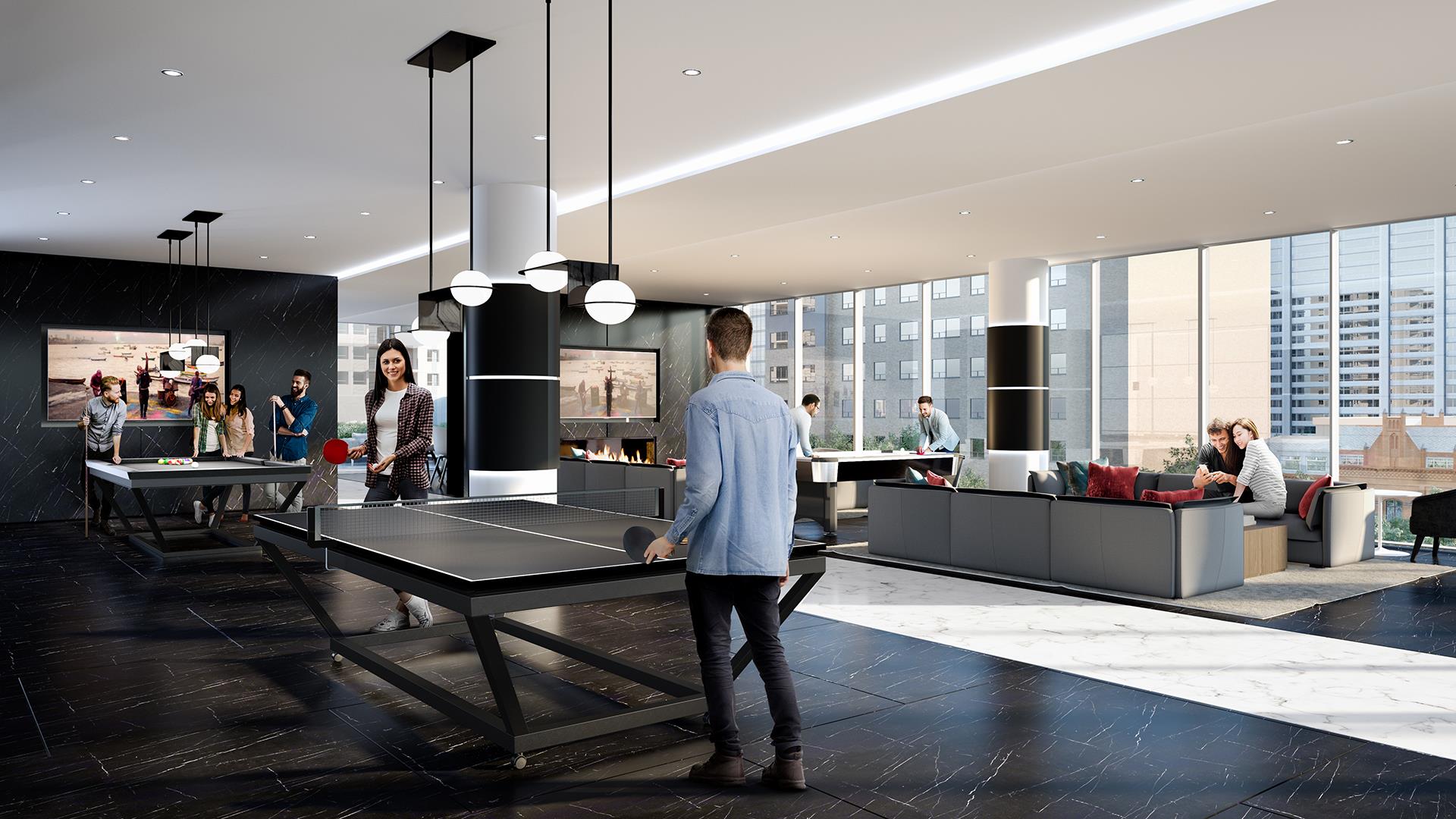 Interior photo of Panda Condos