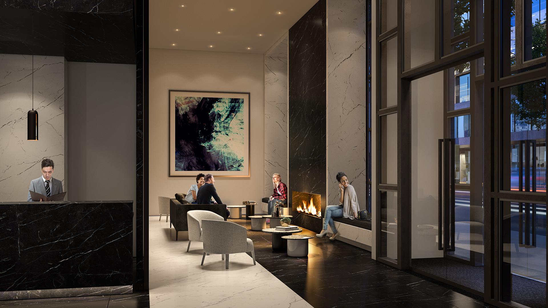 Interior photo of Panda Condos