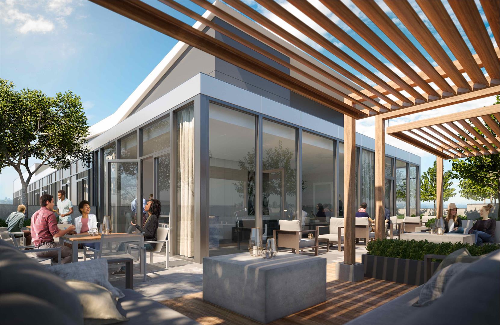Exterior photo of Avro Condominiums