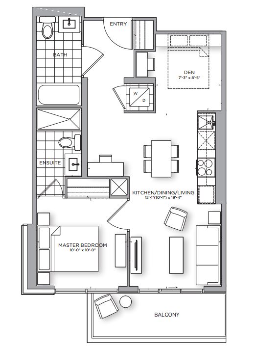 Floor plan of B-648