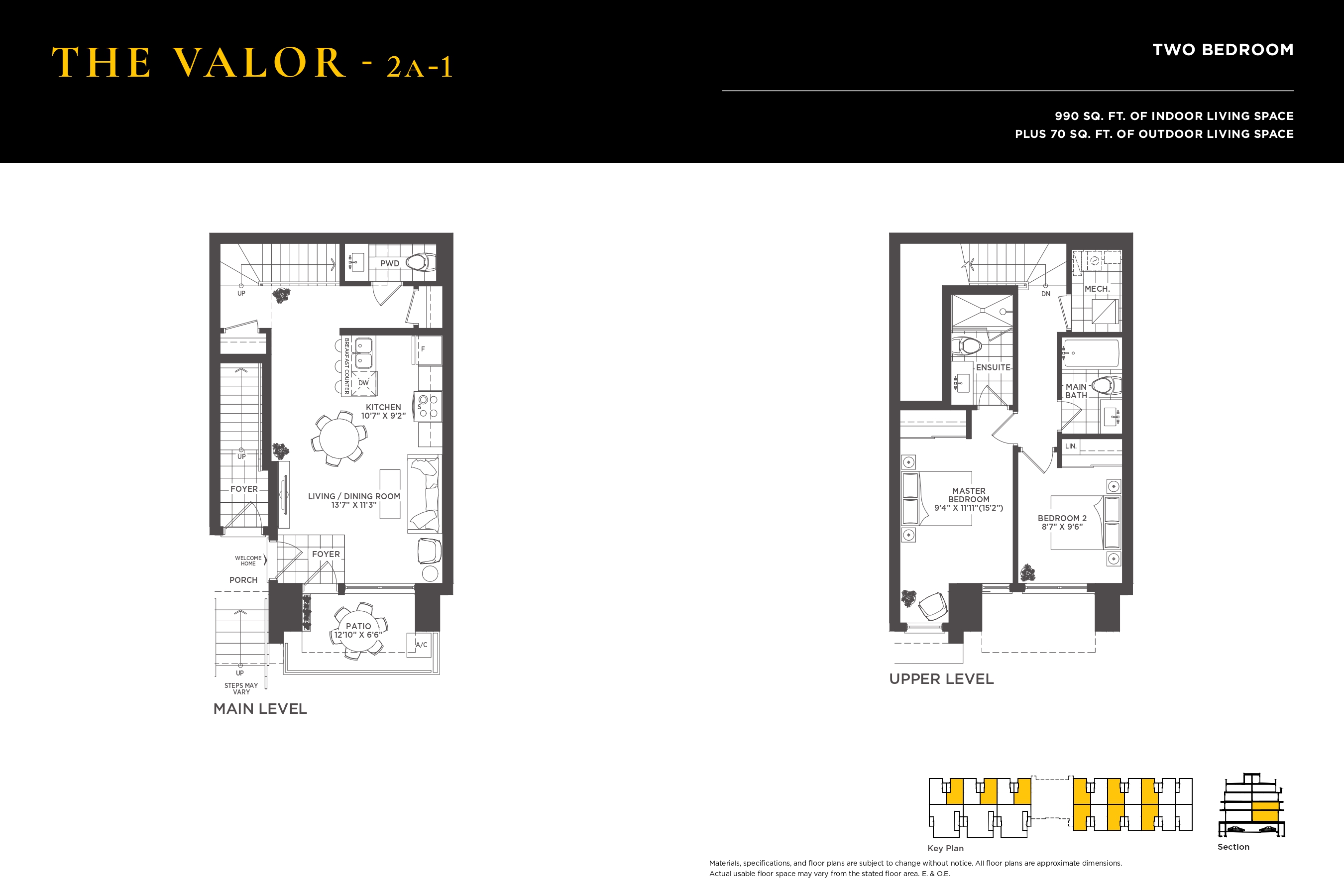 Floor plan of Valor