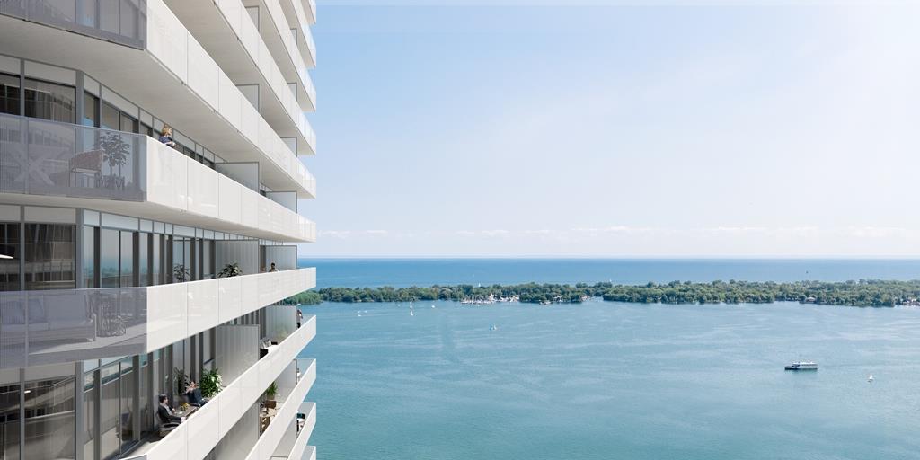 Exterior photo of Sugar Wharf Condos - West Tower