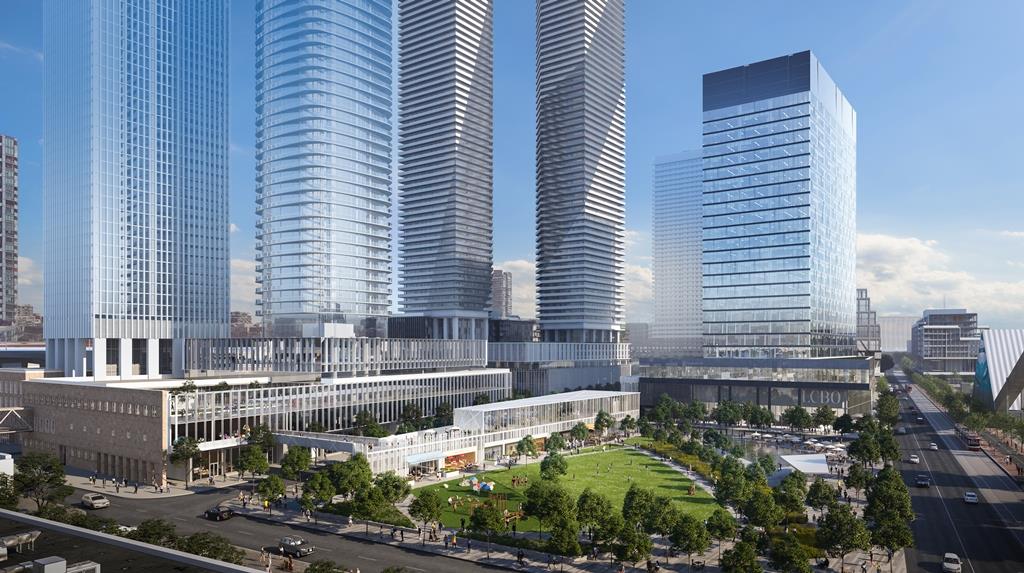 Exterior photo of Sugar Wharf Condos - West Tower
