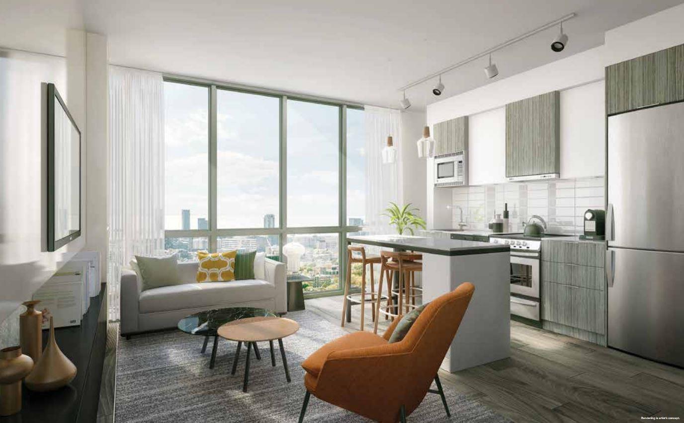 Interior photo of Theory Condominiums