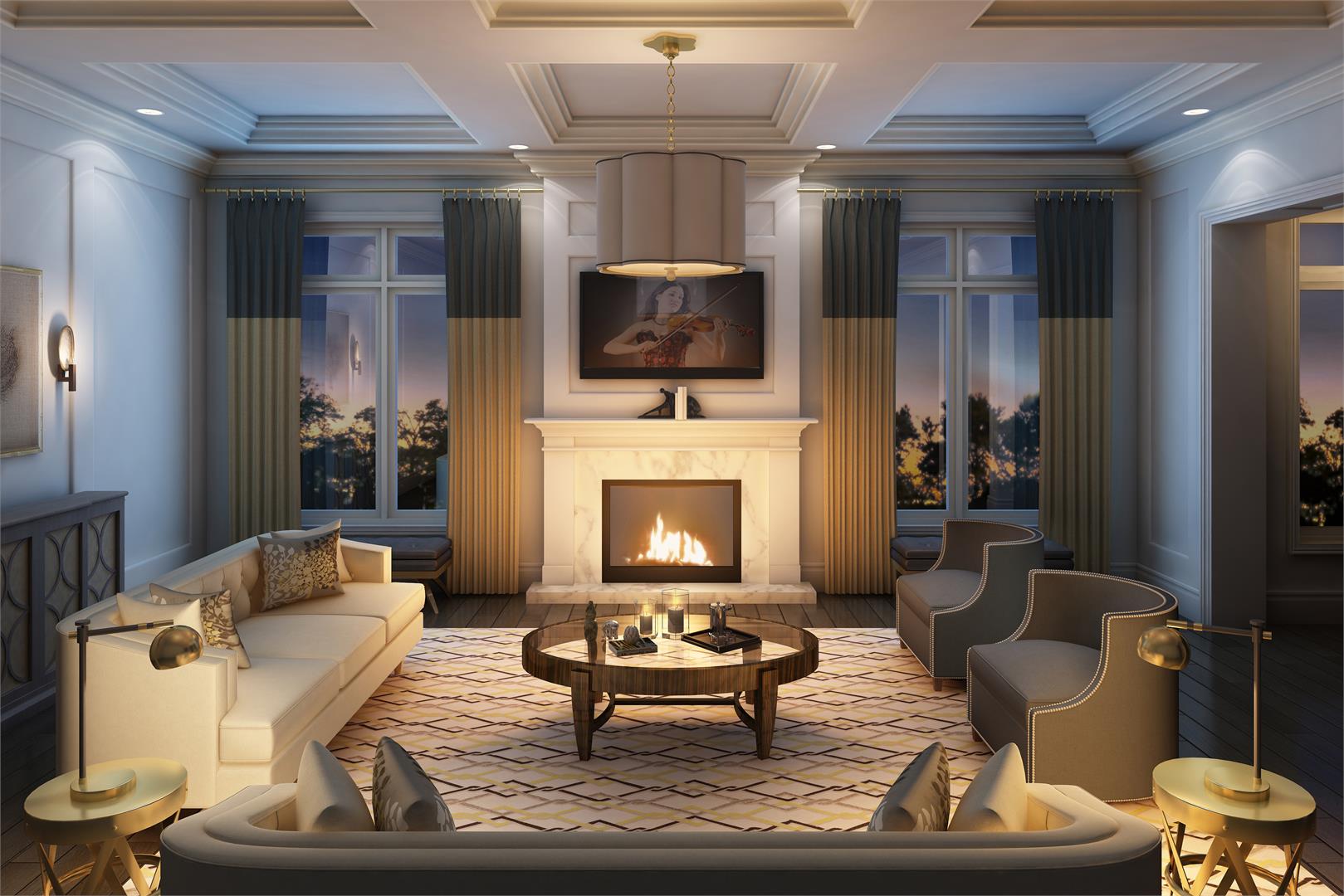 Interior photo of Creekside at Sharon Village