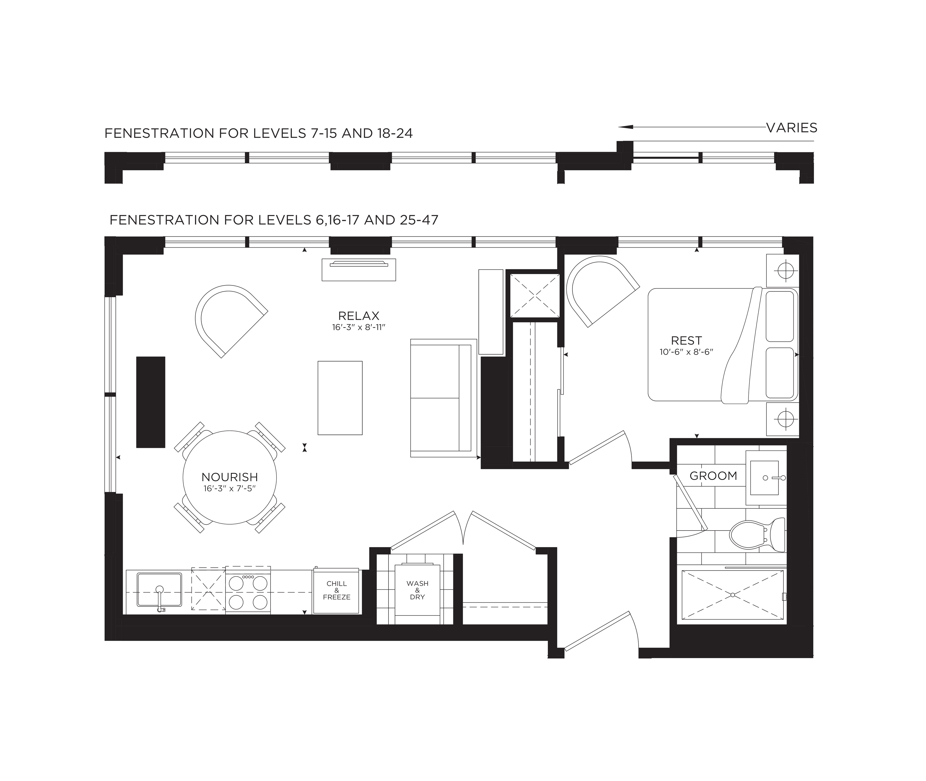 Floor plan of Pawn