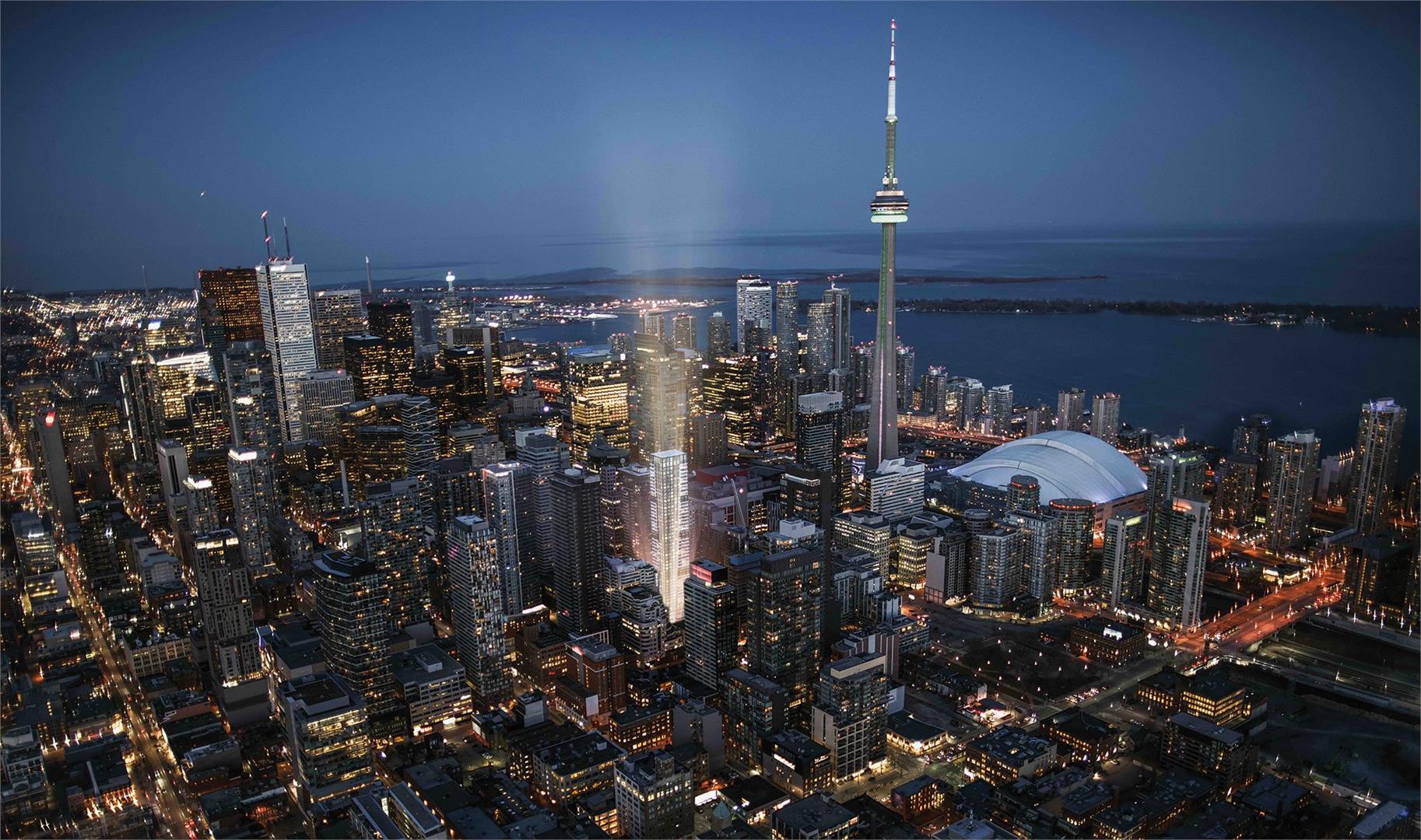 Exterior photo of Empire Maverick Condos