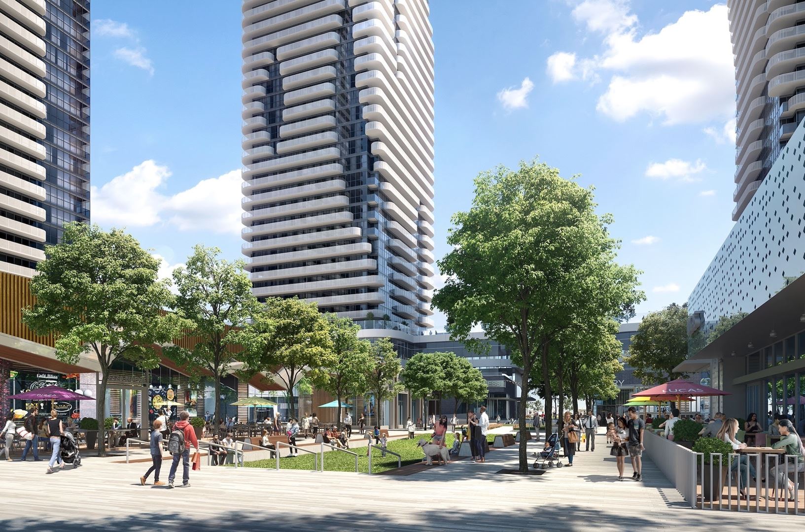 Exterior photo of Festival Condos