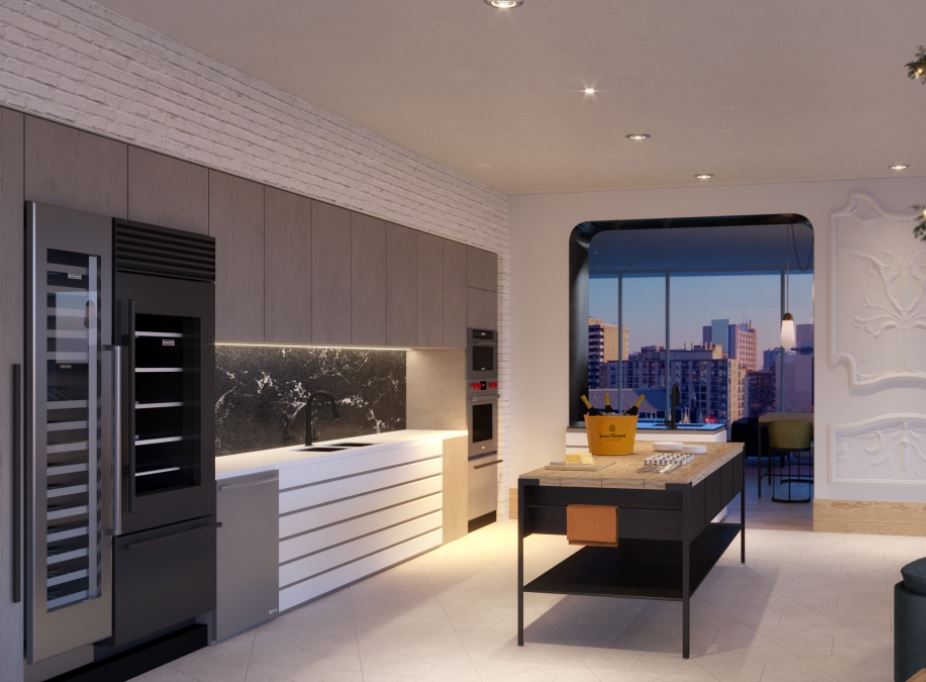 Interior photo of Fleur Condos