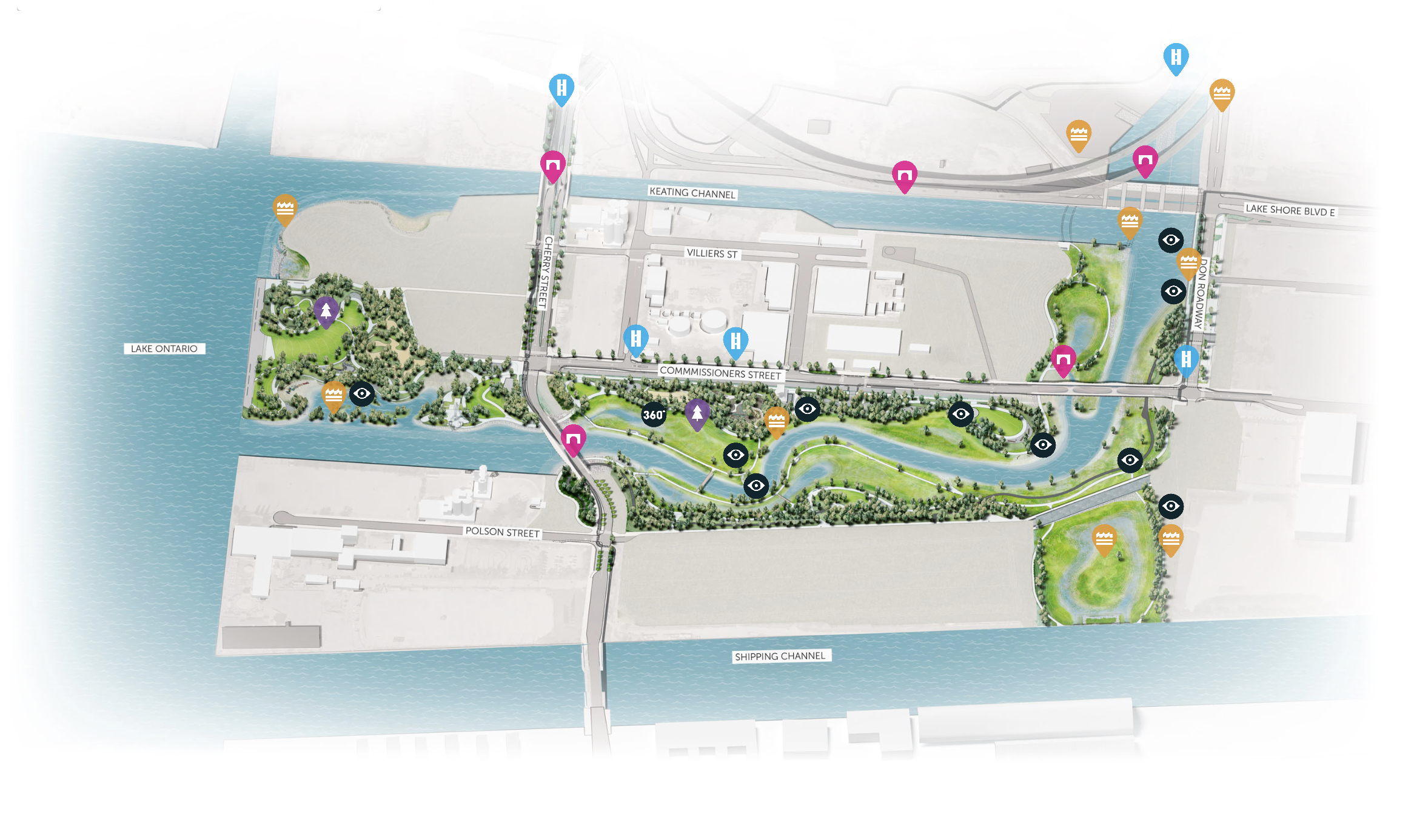 portlands map
