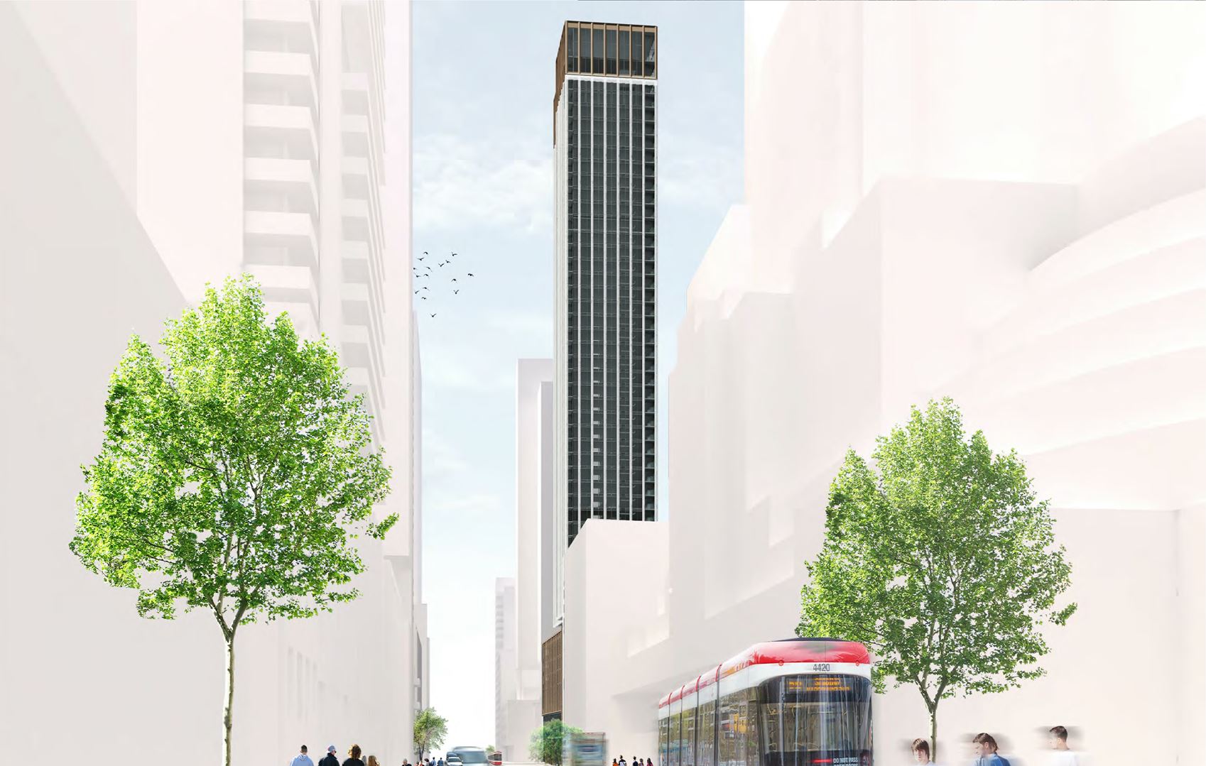 Exterior photo of 400 King West Condos