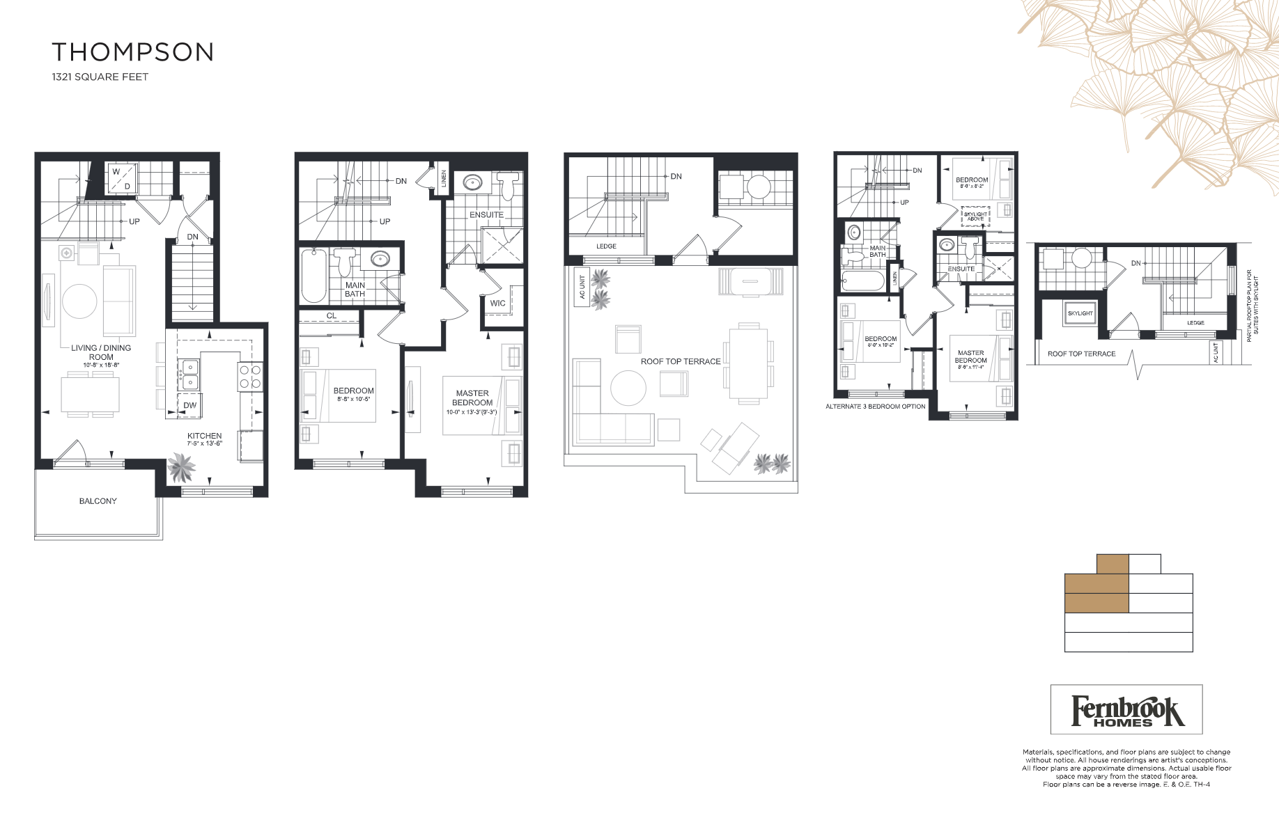 Floor plan of Thompson