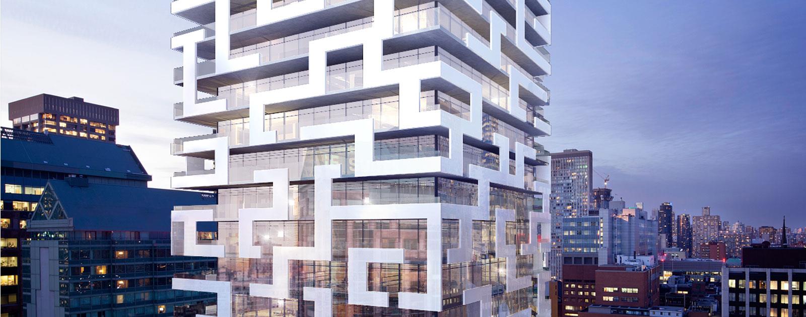 Exterior photo of Yonge + Rich