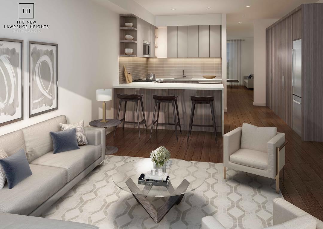 Interior photo of The New Lawrence Heights