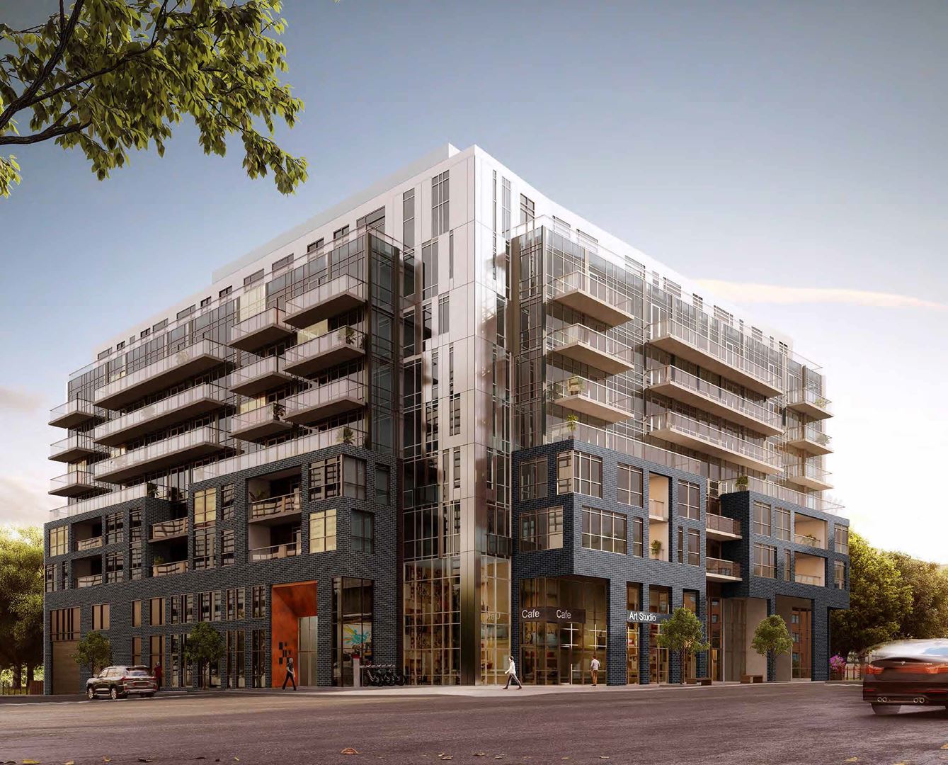 Exterior photo of The Bronte