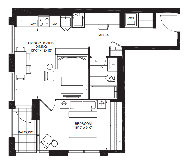 Floor plan of T05b
