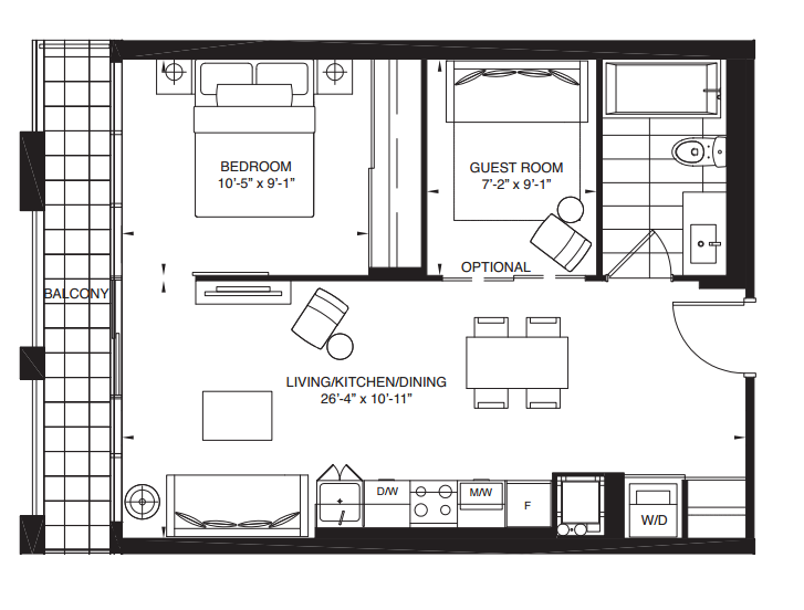 Floor plan of T09a