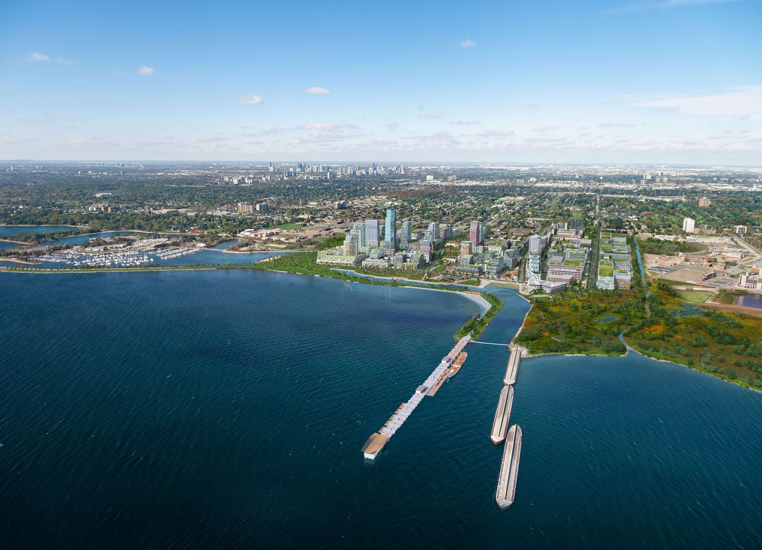 Exterior photo of Lakeview Village