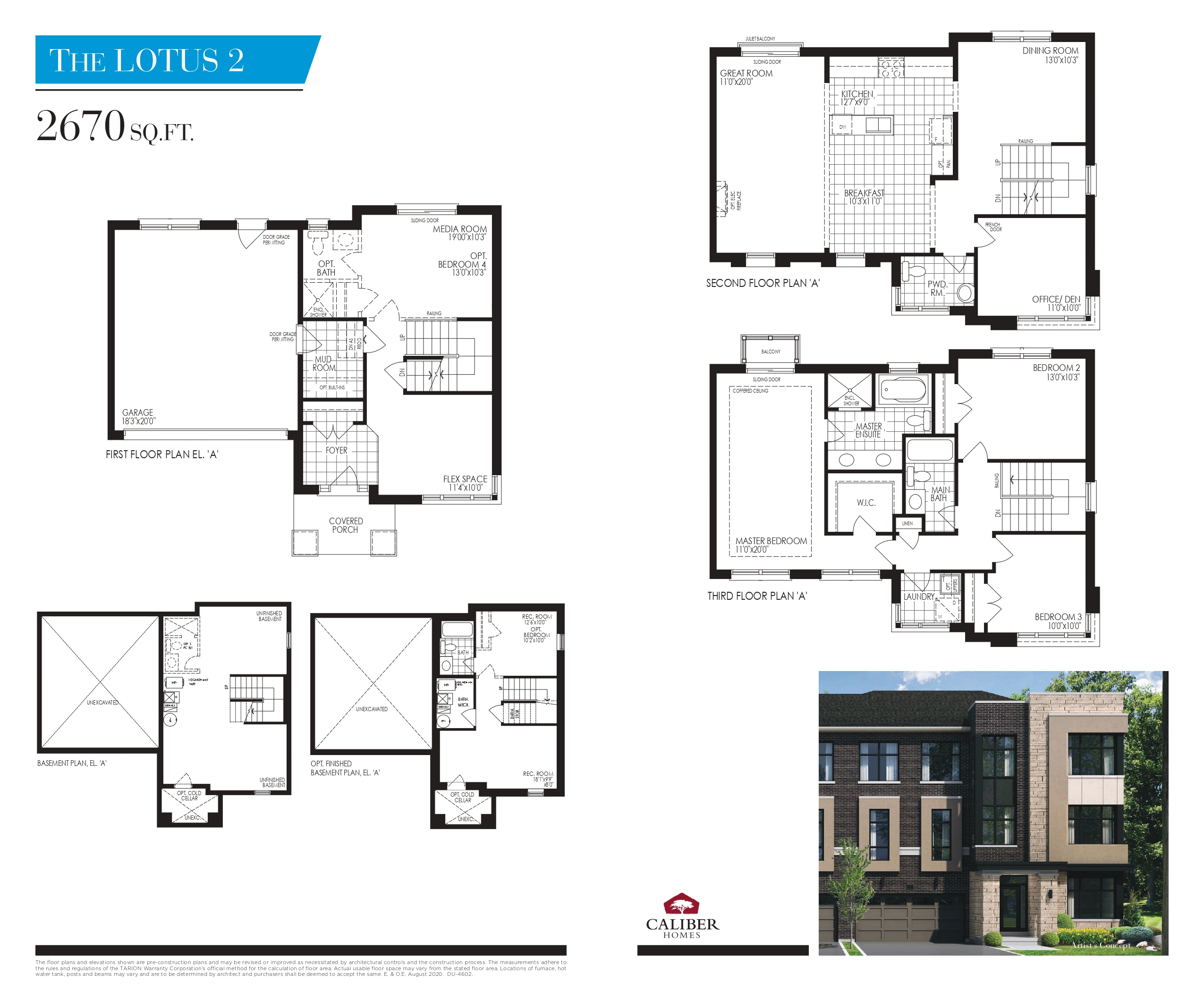 Floor plan of The Lotus 2