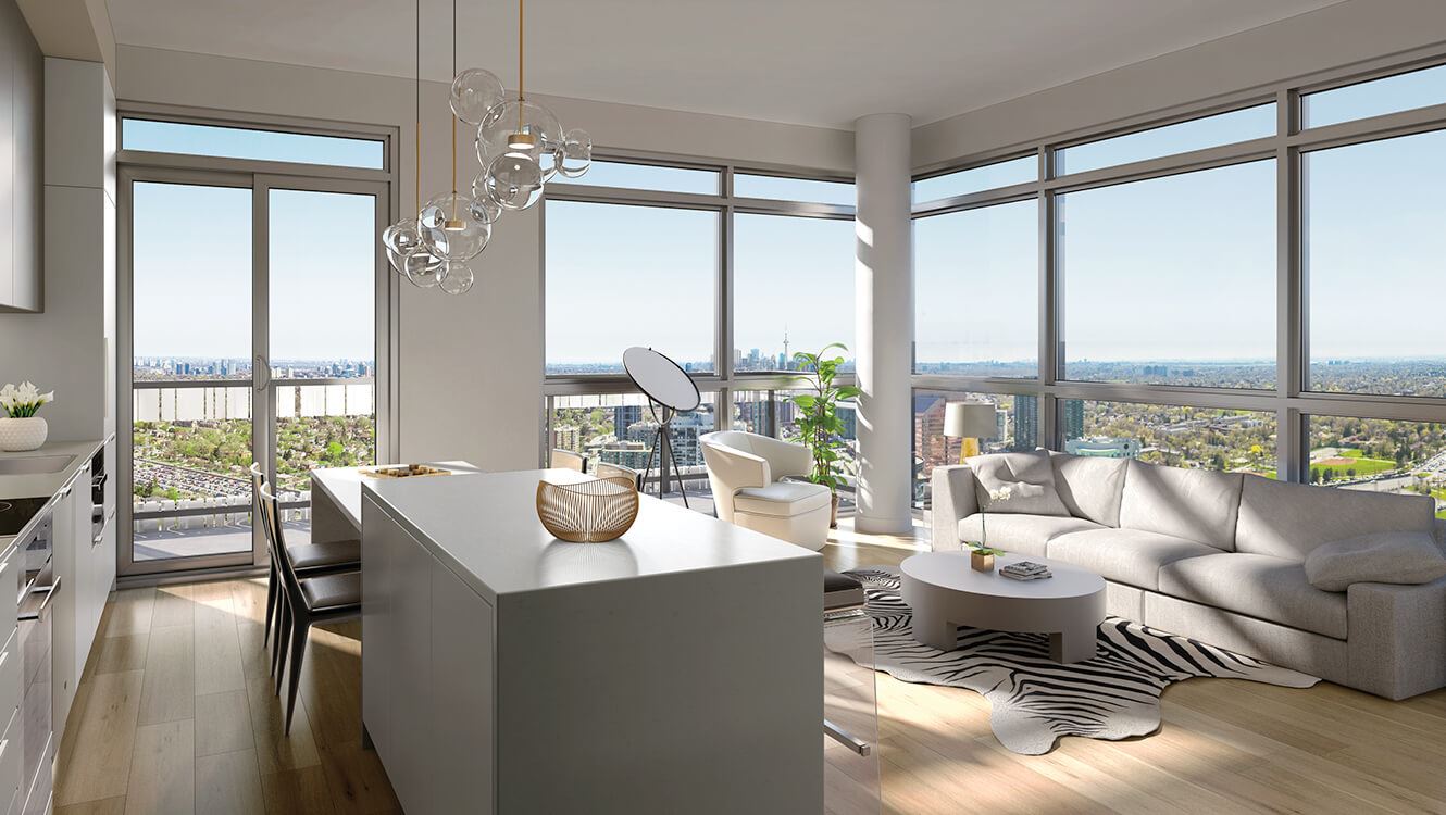 Interior photo of E2 Condos