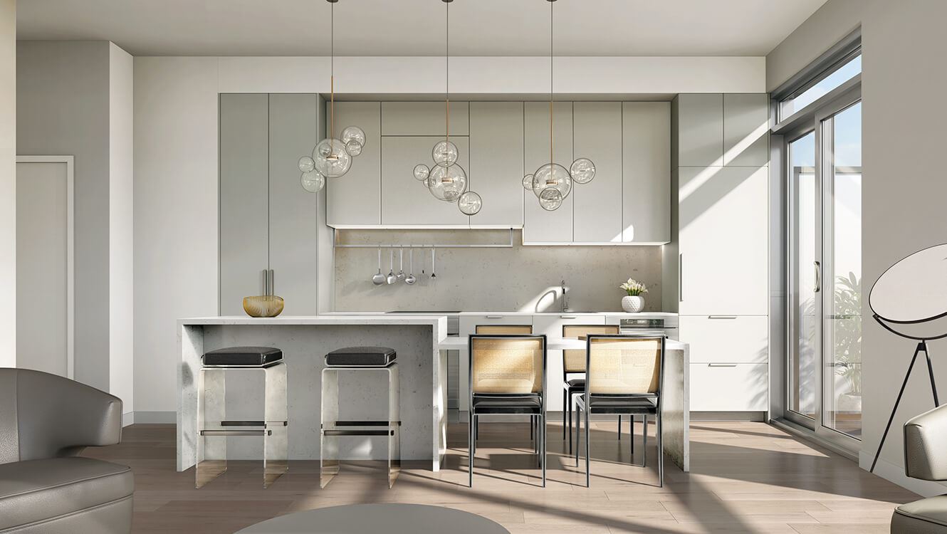 Interior photo of E2 Condos
