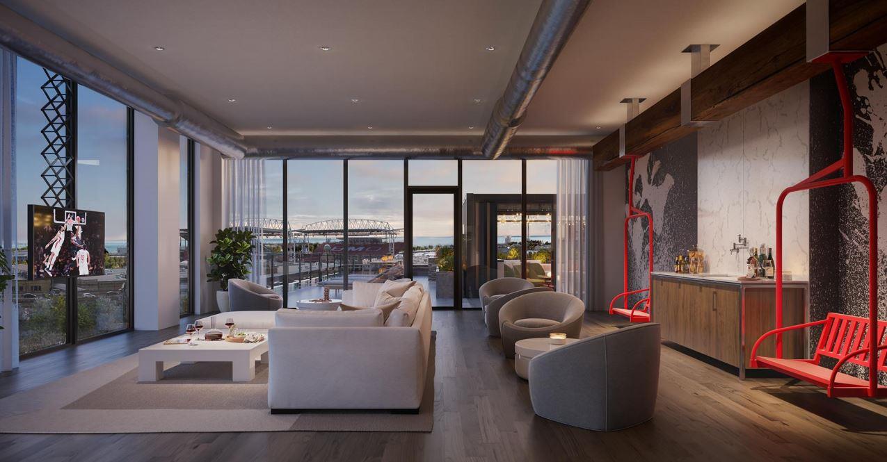 Interior photo of Liberty Market Tower