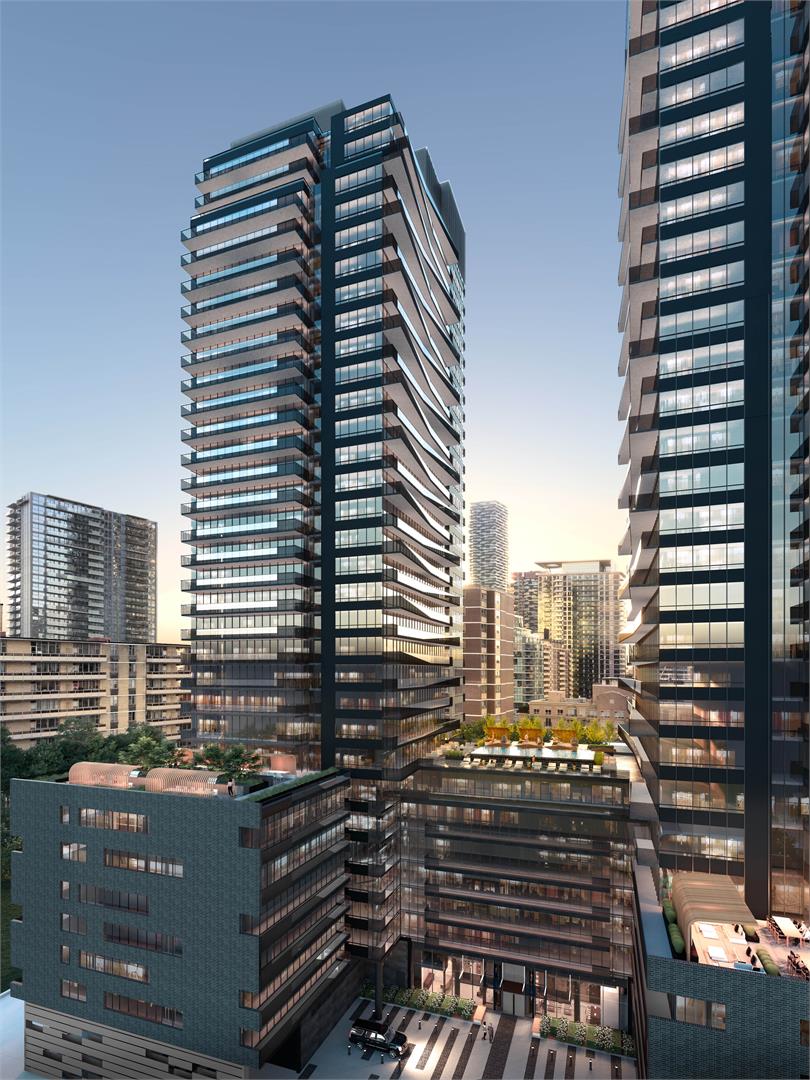 Exterior photo of Line 5 South Condos