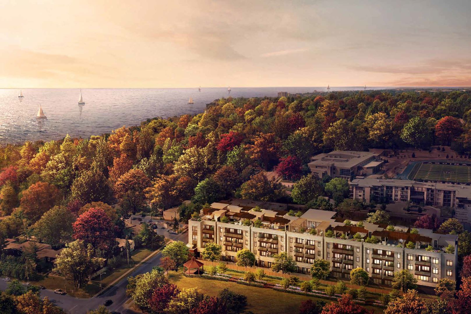 Exterior photo of Berkshire Residences