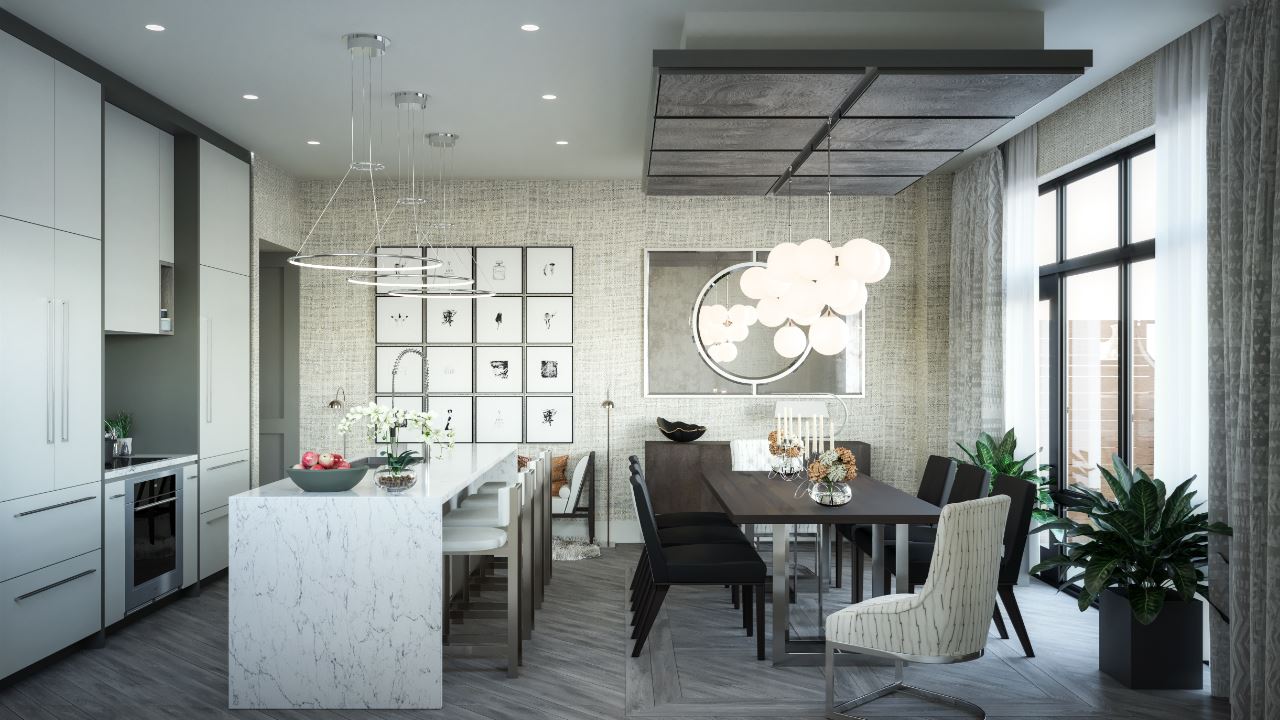 Interior photo of The Towns on Bayview